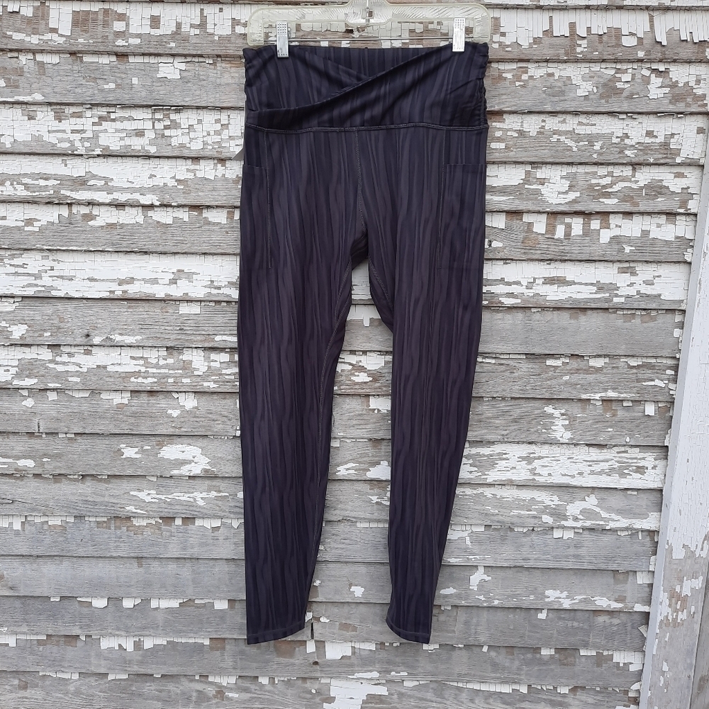 🌟 Ododos Leggings crossover waist leggings size large NWT